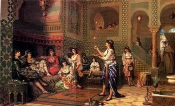 unknow artist Arab or Arabic people and life. Orientalism oil paintings 151 Germany oil painting art